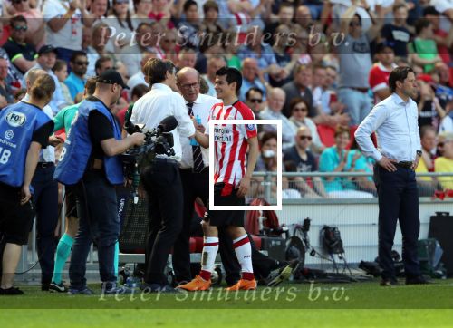 Eindhoven, 6 Mei 2018 
Laatste kompetitiewedstrijd PSV-FC Groningen, eindstand 0-0