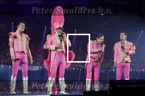 Amsterdam 26 mei 2018
Toppers in de Johan Cruijff arena met Jan Smit Gerard Joling Jeroen v d Boom en Rene Froger.