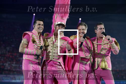 Amsterdam 26 mei 2018
Toppers in de Johan Cruijff arena met Jan Smit Gerard Joling Jeroen v d Boom en Rene Froger.