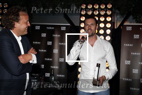 Amsterdam 24 mei 2018
FHM 500 uitreiking in de Adam Toren. Joel Beukers
