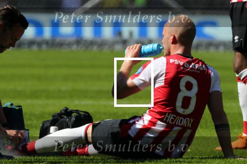 Eindhoven, 6 Mei 2018 
Laatste kompetitiewedstrijd PSV-FC Groningen, eindstand 0-0