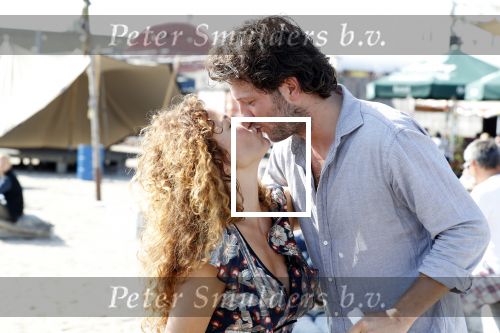 Amsterdam 31 mei 2018
Boekpresentatie Katja Schuurman â€œKatja was Hierâ€. Katja met partner/vriend Freek van Noortwijk