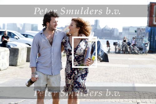 Amsterdam 31 mei 2018
Boekpresentatie Katja Schuurman â€œKatja was Hierâ€. Katja met partner/vriend Freek van Noortwijk