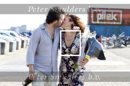 Amsterdam 31 mei 2018
Boekpresentatie Katja Schuurman â€œKatja was Hierâ€. Katja met partner/vriend Freek van Noortwijk