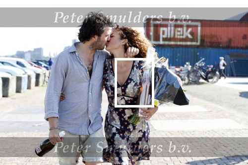 Amsterdam 31 mei 2018
Boekpresentatie Katja Schuurman â€œKatja was Hierâ€. Katja met partner/vriend Freek van Noortwijk