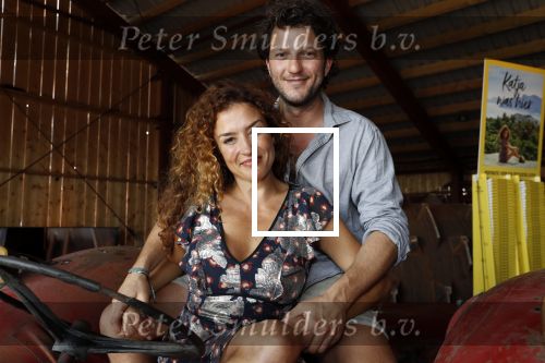 Amsterdam 31 mei 2018
Boekpresentatie Katja Schuurman â€œKatja was Hierâ€. Katja met partner/vriend Freek van Noortwijk