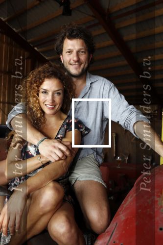 Amsterdam 31 mei 2018
Boekpresentatie Katja Schuurman â€œKatja was Hierâ€. Katja met partner/vriend Freek van Noortwijk