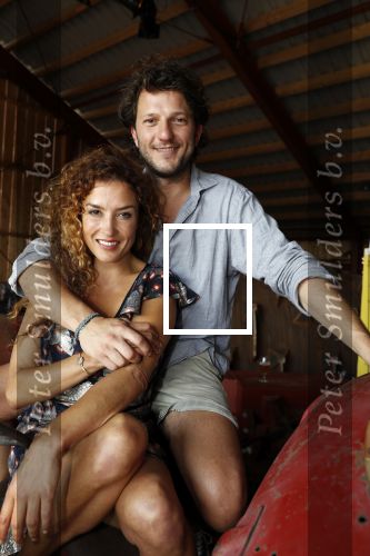 Amsterdam 31 mei 2018
Boekpresentatie Katja Schuurman â€œKatja was Hierâ€. Katja met partner/vriend Freek van Noortwijk