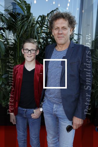Amsterdam 5 juni 2018
Premiere Jurassic world in het amsterdam theater. Kees v d Spek met zoon
