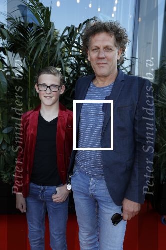 Amsterdam 5 juni 2018
Premiere Jurassic world in het amsterdam theater. Kees v d Spek met zoon
