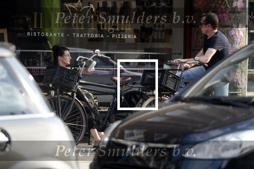 Amsterdam 23 mei 2018
Kim v Kooten en haar man Jacob Derwig in Amsterdam zuid