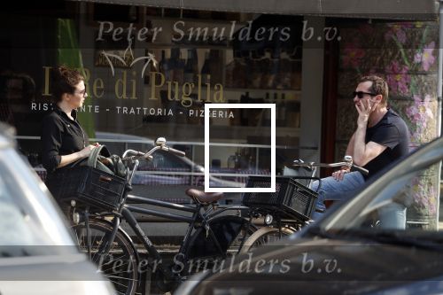 Amsterdam 23 mei 2018
Kim v Kooten en haar man Jacob Derwig in Amsterdam zuid
