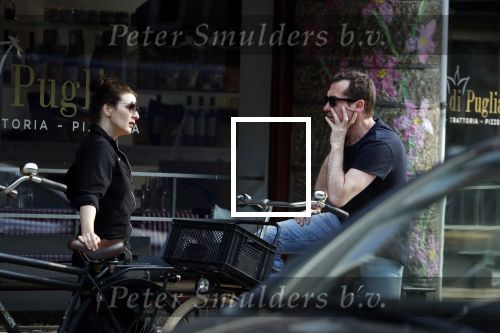 Amsterdam 23 mei 2018
Kim v Kooten en haar man Jacob Derwig in Amsterdam zuid