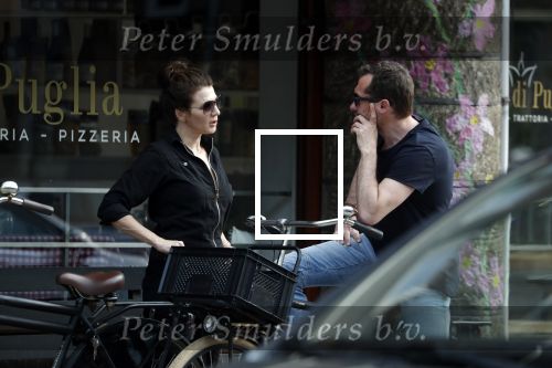 Amsterdam 23 mei 2018
Kim v Kooten en haar man Jacob Derwig in Amsterdam zuid