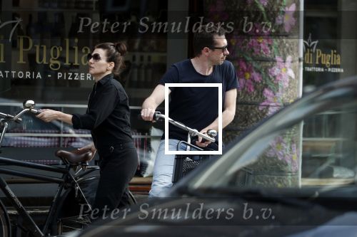 Amsterdam 23 mei 2018
Kim v Kooten en haar man Jacob Derwig in Amsterdam zuid