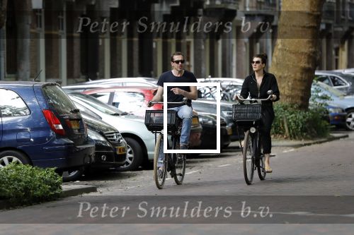 Amsterdam 23 mei 2018
Kim v Kooten en haar man Jacob Derwig in Amsterdam zuid