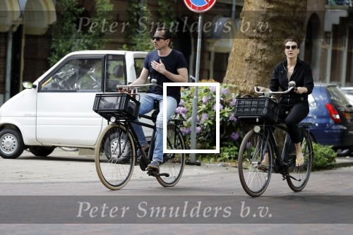 Amsterdam 23 mei 2018
Kim v Kooten en haar man Jacob Derwig in Amsterdam zuid