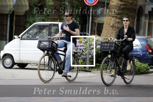 Amsterdam 23 mei 2018
Kim v Kooten en haar man Jacob Derwig in Amsterdam zuid