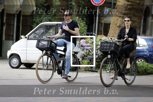 Amsterdam 23 mei 2018
Kim v Kooten en haar man Jacob Derwig in Amsterdam zuid