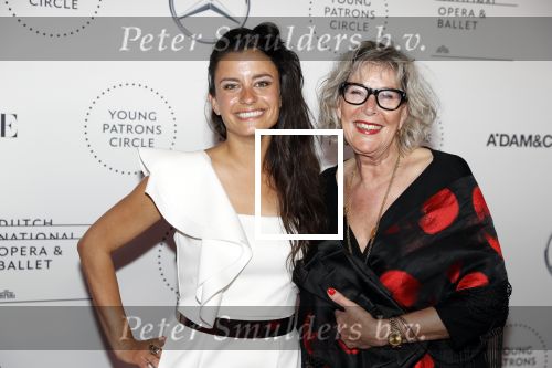 Amsterdam 1 juni 2018
Premiere Nationaal ballet in stopera. Liesbeth Rasker met moeder