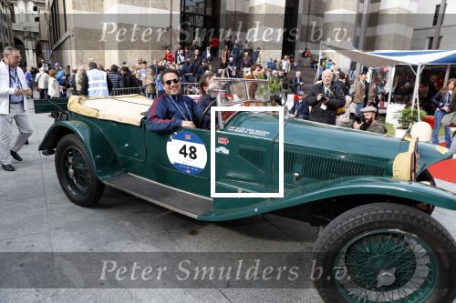 Brescia 15 mei 2018
Marco Geeratz doe mee met de Mille Miglia. Hij rijdt samen met Alex von Mozer. Ze rijden in een Lancia Lambda uit 1928