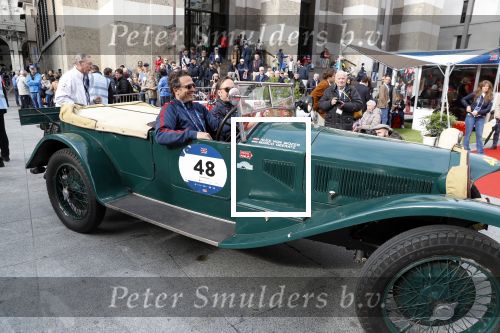 Brescia 15 mei 2018
Marco Geeratz doe mee met de Mille Miglia. Hij rijdt samen met Alex von Mozer. Ze rijden in een Lancia Lambda uit 1928