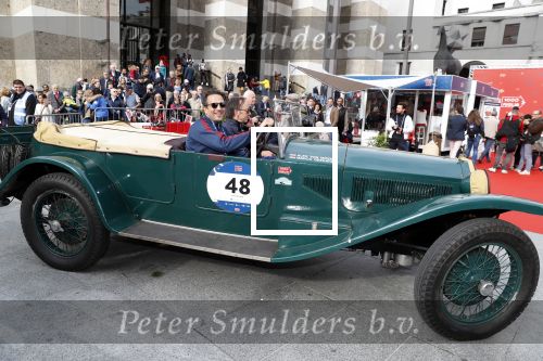 Brescia 15 mei 2018
Marco Geeratz doe mee met de Mille Miglia. Hij rijdt samen met Alex von Mozer. Ze rijden in een Lancia Lambda uit 1928