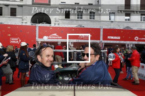 Brescia 15 mei 2018
Marco Geeratz doe mee met de Mille Miglia. Hij rijdt samen met Alex von Mozer. Ze rijden in een Lancia Lambda uit 1928