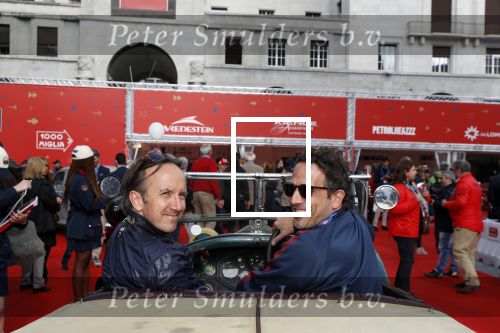 Brescia 15 mei 2018
Marco Geeratz doe mee met de Mille Miglia. Hij rijdt samen met Alex von Mozer. Ze rijden in een Lancia Lambda uit 1928