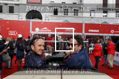 Brescia 15 mei 2018
Marco Geeratz doe mee met de Mille Miglia. Hij rijdt samen met Alex von Mozer. Ze rijden in een Lancia Lambda uit 1928