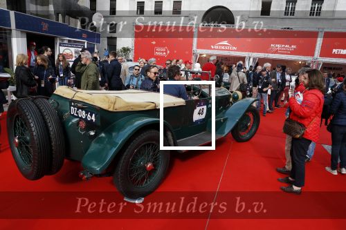 Brescia 15 mei 2018
Marco Geeratz doe mee met de Mille Miglia. Hij rijdt samen met Alex von Mozer. Ze rijden in een Lancia Lambda uit 1928