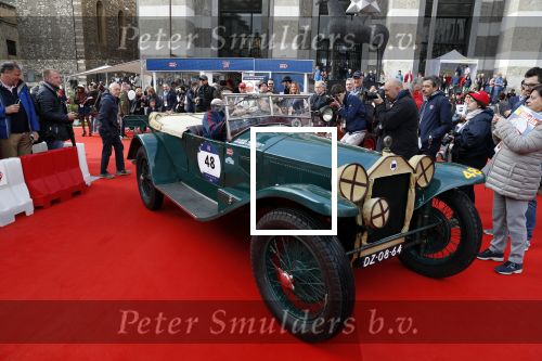 Brescia 15 mei 2018
Marco Geeratz doe mee met de Mille Miglia. Hij rijdt samen met Alex von Mozer. Ze rijden in een Lancia Lambda uit 1928