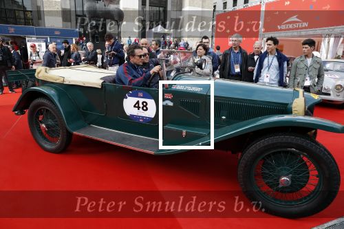 Brescia 15 mei 2018
Marco Geeratz doe mee met de Mille Miglia. Hij rijdt samen met Alex von Mozer. Ze rijden in een Lancia Lambda uit 1928