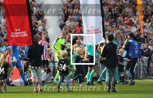 Eindhoven, 6 Mei 2018 
Laatste kompetitiewedstrijd PSV-FC Groningen, eindstand 0-0