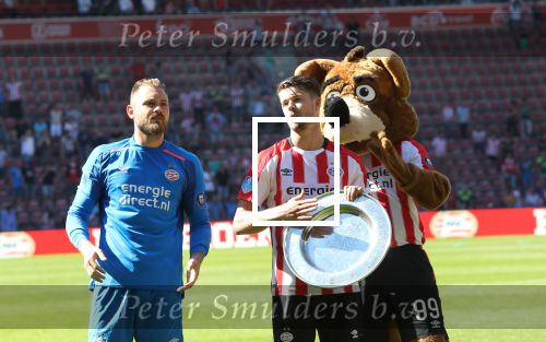 Eindhoven, 6 Mei 2018 Laatste kompetitiewedstrijd PSV-FC Groningen, eindstand 0-0.