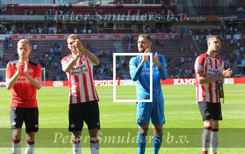 Eindhoven, 6 Mei 2018 Laatste kompetitiewedstrijd PSV-FC Groningen, eindstand 0-0.