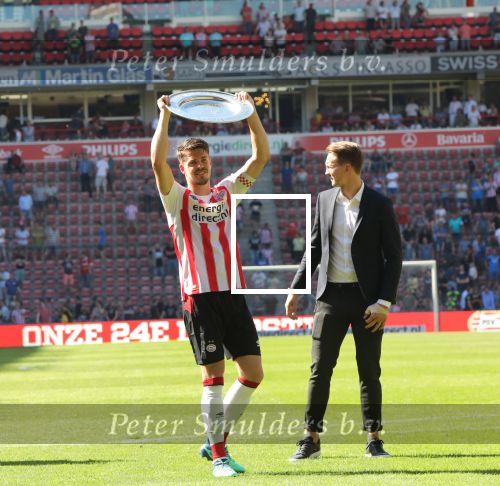 Eindhoven, 6 Mei 2018 Laatste kompetitiewedstrijd PSV-FC Groningen, eindstand 0-0.