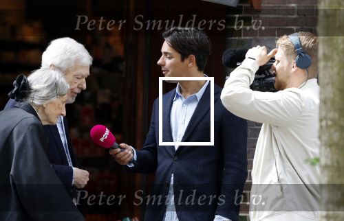 Amsterdam 23 mei 2018
Powned verslaggever Mark Baanders op de cornelis schuytstraat.