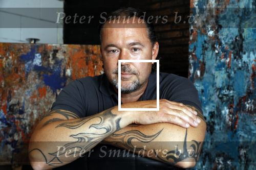 Harderwijk 1 juni 2018
Kunstenaar Martijn Poorter in zijn atelier .