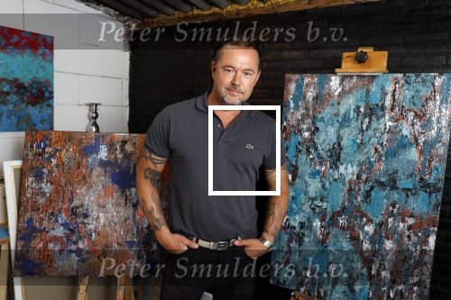 Harderwijk 1 juni 2018
Kunstenaar Martijn Poorter in zijn atelier .