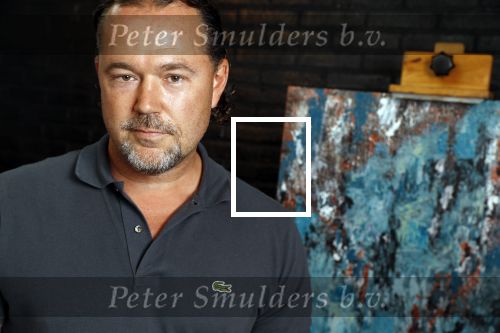 Harderwijk 1 juni 2018
Kunstenaar Martijn Poorter in zijn atelier .