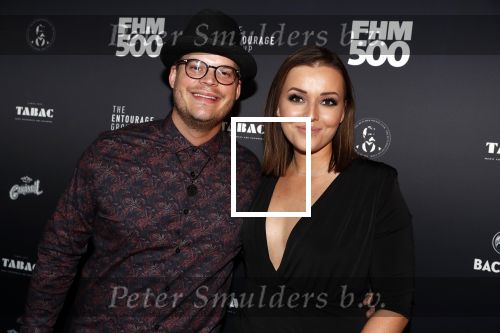 Amsterdam 24 mei 2018
FHM 500 uitreiking in de Adam Toren. Mascha Feoktistova met man