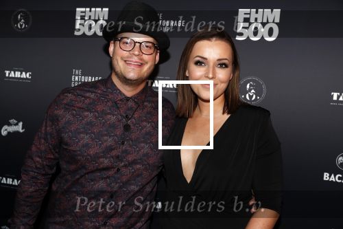Amsterdam 24 mei 2018
FHM 500 uitreiking in de Adam Toren. Mascha Feoktistova met man