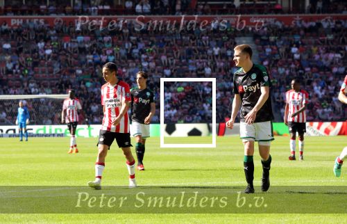 Eindhoven, 6 Mei 2018 Laatste kompetitiewedstrijd PSV-FC Groningen, eindstand 0-0.