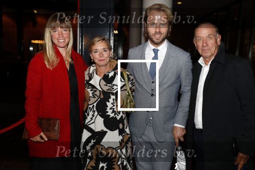 Amsterdam 15 september 2017 
Premierevoorstelling Ode aan de Meester bij Nationale Opera & Ballet in Amsterdam.koning Willem Alexander en koningin Maxima zijn de eregasten. Thijs Romer, Nienke Romer en hun vader Peter Romer met partner Annet Hock