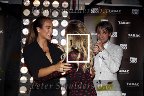 Amsterdam 24 mei 2018
FHM 500 uitreiking in de Adam Toren. Nochtli Paralta Alvares winnares 2017 (links) en Shelly Sterk winnares 2018