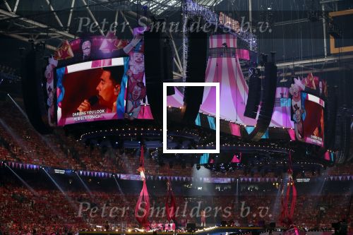 Amsterdam 26 mei 2018
Toppers in de Johan Cruijff arena met Jan Smit Gerard Joling Jeroen v d Boom en Rene Froger. Noi Pakon helemaal links