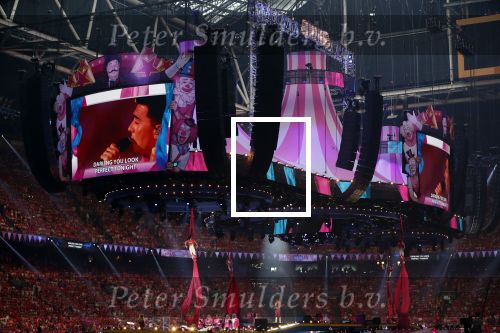 Amsterdam 26 mei 2018
Toppers in de Johan Cruijff arena met Jan Smit Gerard Joling Jeroen v d Boom en Rene Froger. Noi Pakon helemaal links