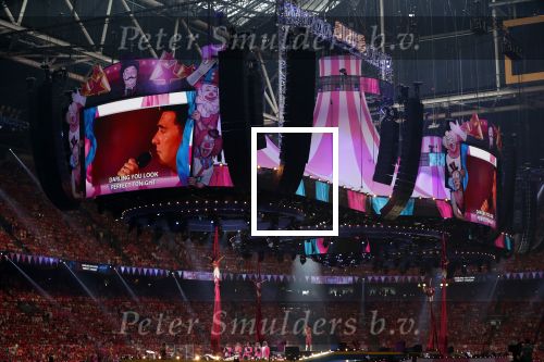 Amsterdam 26 mei 2018
Toppers in de Johan Cruijff arena met Jan Smit Gerard Joling Jeroen v d Boom en Rene Froger. Noi Pakon helemaal links