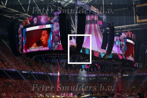 Amsterdam 26 mei 2018
Toppers in de Johan Cruijff arena met Jan Smit Gerard Joling Jeroen v d Boom en Rene Froger. Noi Pakon helemaal links